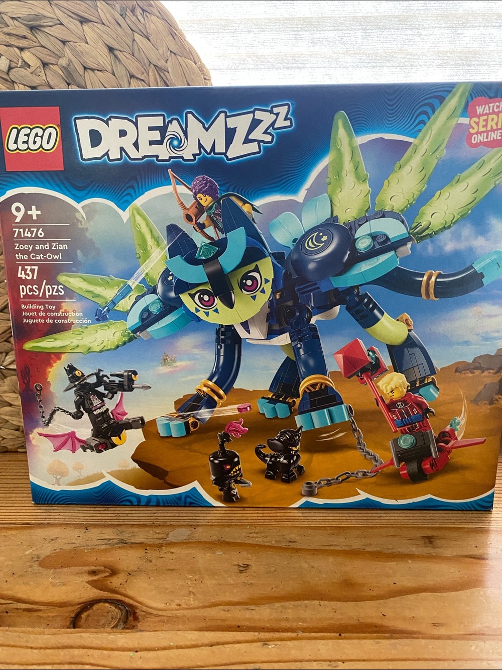 LEGO 71476 Dreamzzz Zoey & Zian Cat-Owl Set